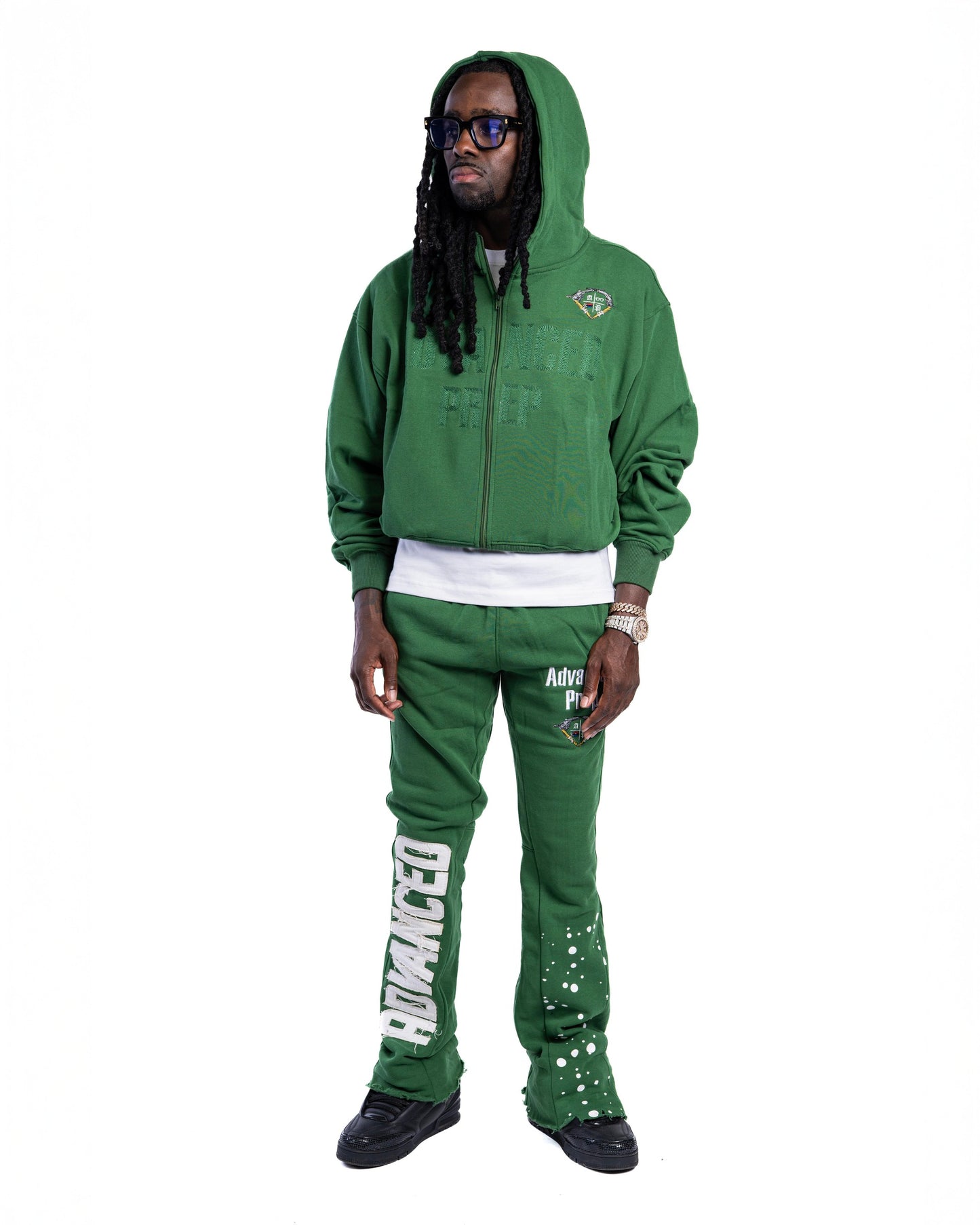 Green Advanced Prep Jogging Suit Set