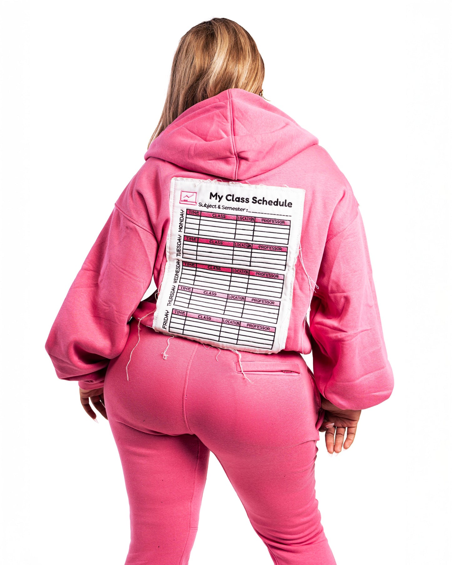 Pink Advanced Prep Jogging Suit Set