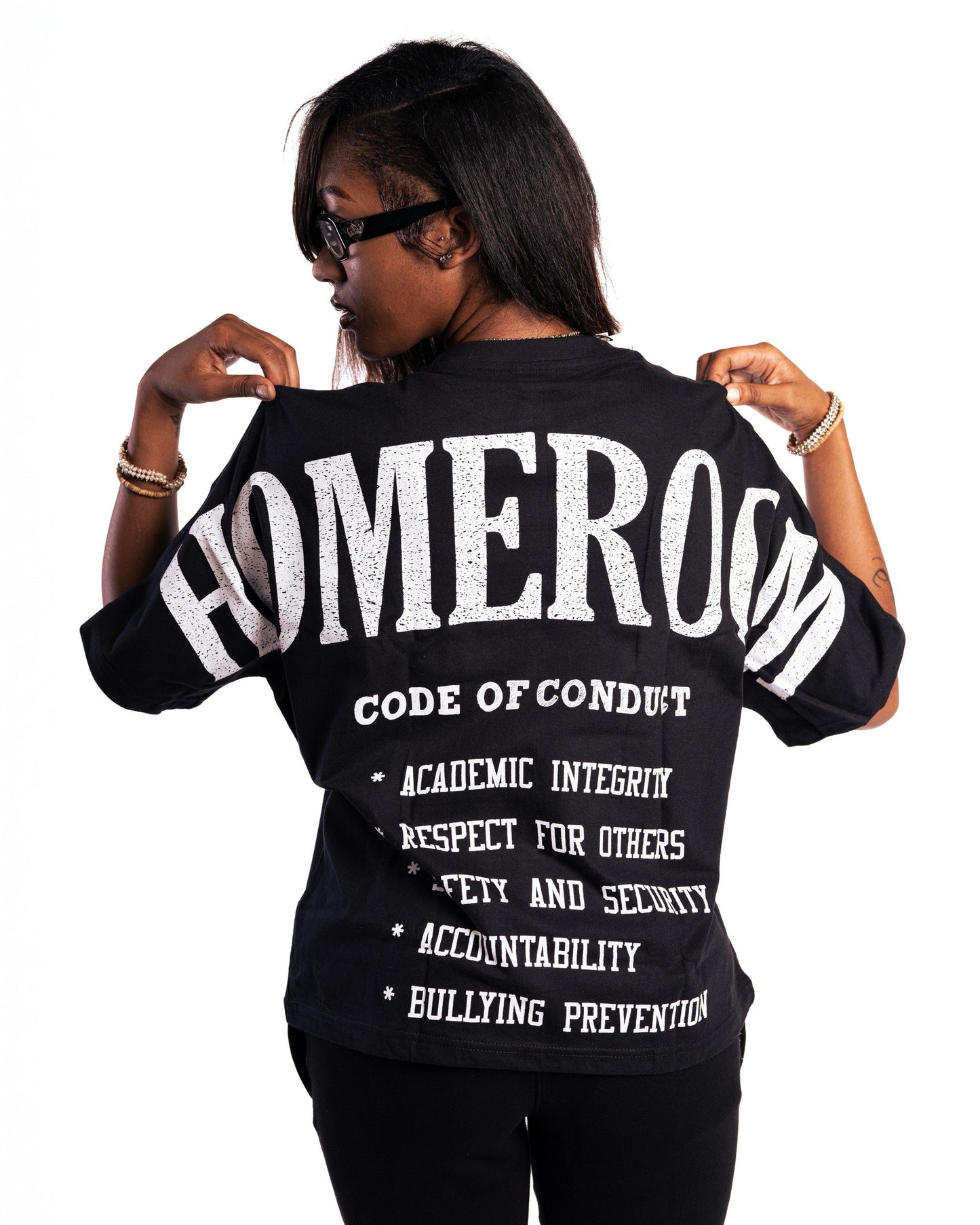 Black Homeroom Tee